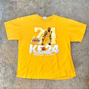 Vintage Kobe Bryant Los Angeles Lakers T Shirt